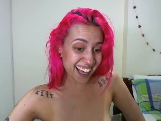 Фотографије floracat Hi! 10 if you think i am pretty! #pinkhair #cum #wet #hot #tattoos #hitachi #skinny #bigeyes #smalltits