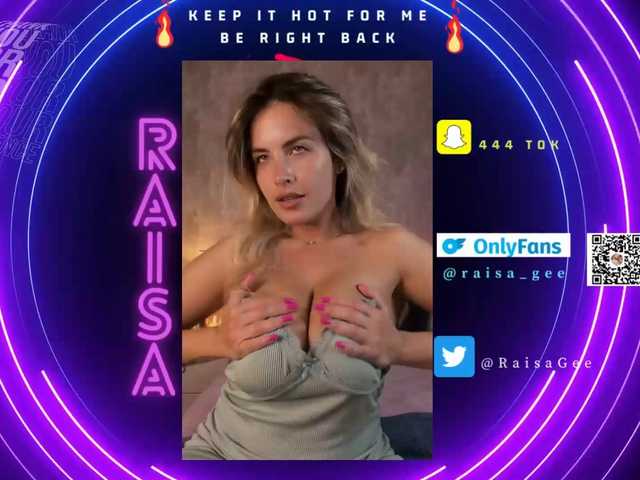Фотографије Raisa1gee Help me to reach my goal ' Finger in my pussy @remain tok remain.Tip my favorite ones 10251402001111